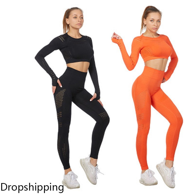 Hot Sale Fitness Set Women Yoga Suit Fitness Clothing Women Gym Clothings Yoga Sport set Gym Clothing Sports Wear For Women