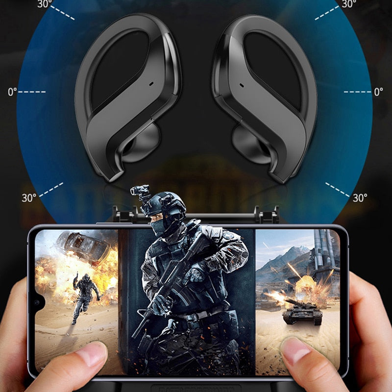 MD03 TWS Bluetooth Earphones Mini LED Display Wireless Headphones With Microphone Stereo Earbuds Waterproof Noise Cancelling