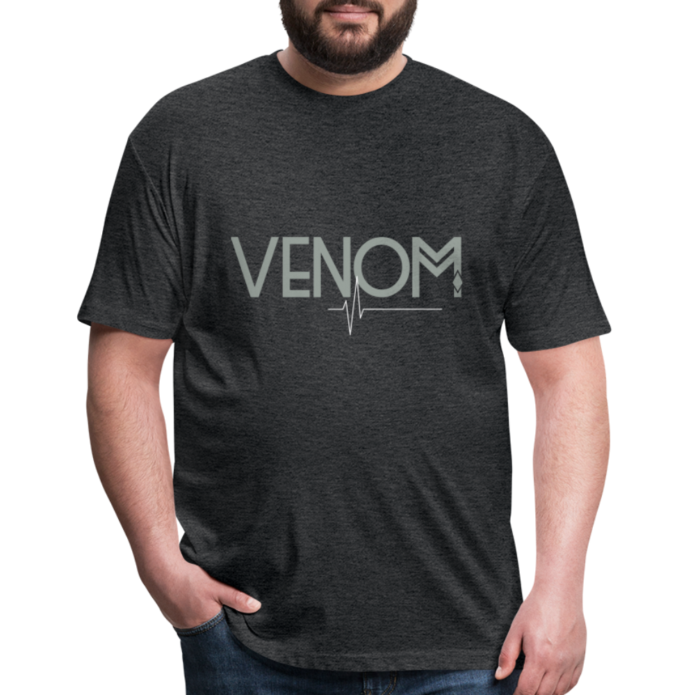 Venom Round neck T-shirt - heather black