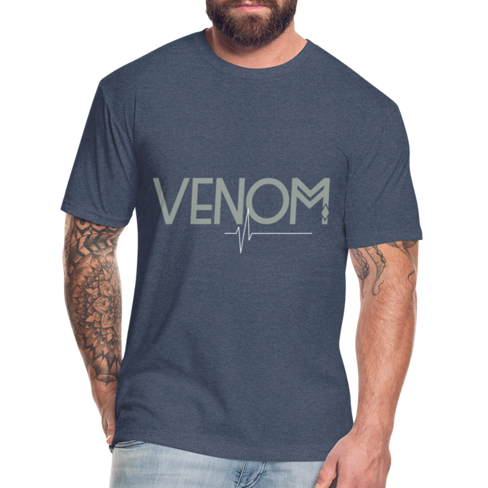 Venom Round neck T-shirt - heather navy