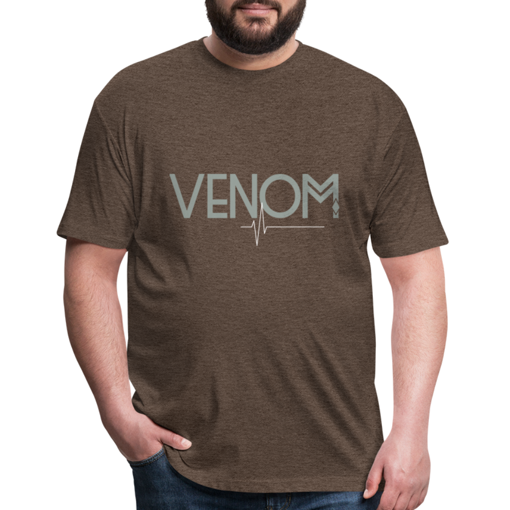 Venom Round neck T-shirt - heather espresso