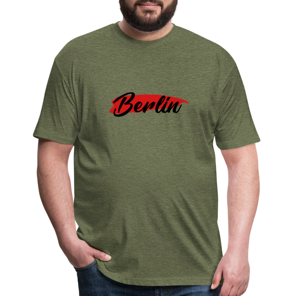 Next Level T-shirt - heather military green