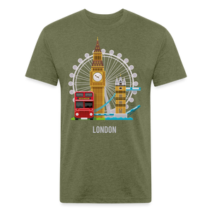 Radius Men t-shirt - heather military green