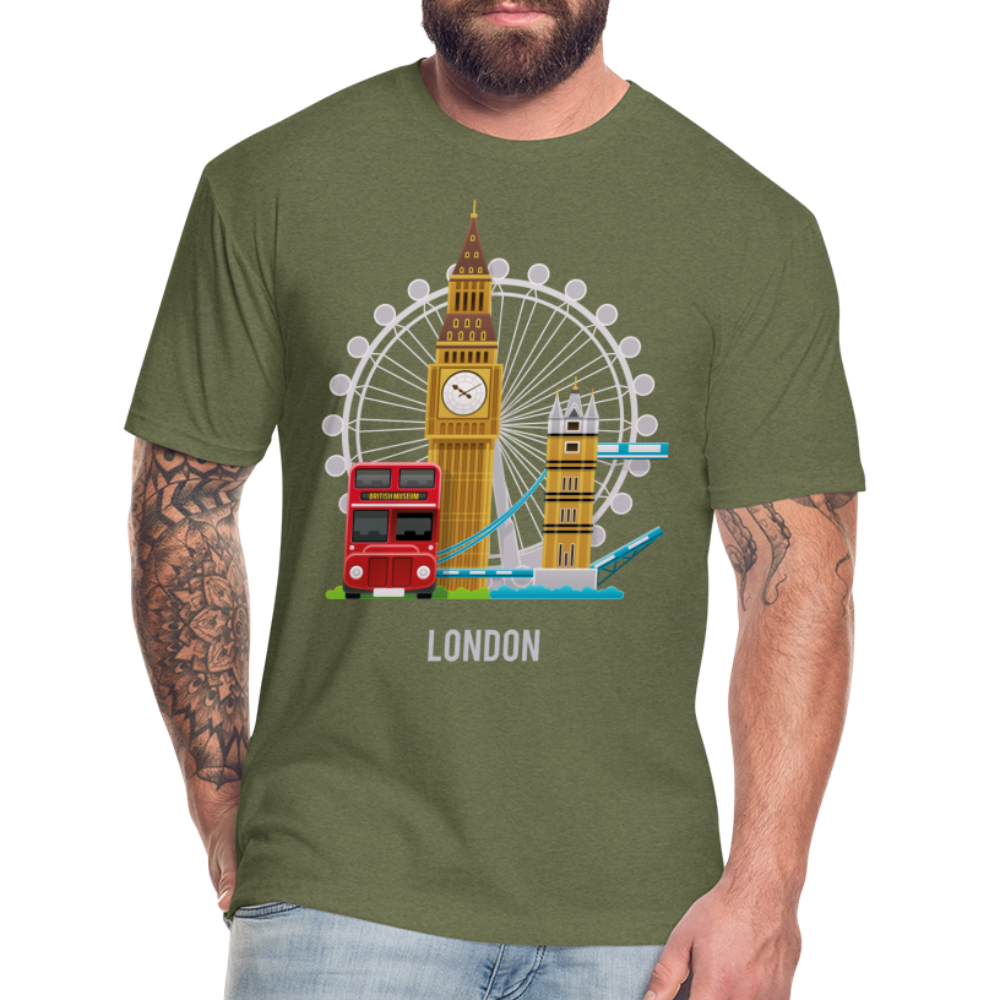 Radius Men t-shirt - heather military green